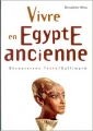 Couverture Vivre en Égypte Ancienne Editions Gallimard  (Découvertes - Histoire) 1998
