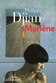 Couverture Marlène Editions Gallimard  (Blanche) 2017