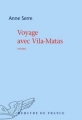 Couverture Voyage avec Vila-Matas Editions Mercure de France (Bleue) 2017