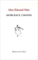 Couverture Morceaux choisis Editions Léo Scheer 2006