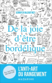 Couverture De la joie d'être bordélique Editions Mazarine 2017