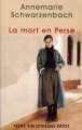 Couverture La mort en Perse Editions Payot 1997