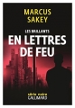 Couverture Les Brillants, tome 3 : En lettres de feu Editions Gallimard  (Série noire) 2017