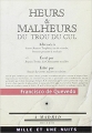 Couverture Heurs et malheurs du trou du cul Editions Mille et une nuits (La petite collection) 2004