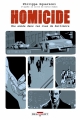 Couverture Homicide : Une année dans les rues de Baltimore, tome 2 : 4 février - 10 février 1988 Editions Delcourt (Encrages) 2017