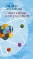Couverture L'atome expliquée à mes petits-enfants Editions Seuil 2016