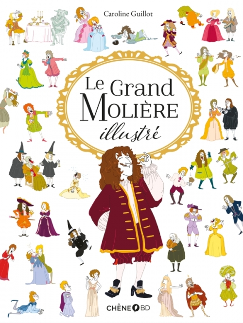 Couverture Le grand Molière illustré