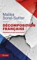 Couverture Décomposition française Editions Fayard (Pluriel) 2017