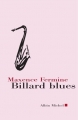 Couverture Billard Blues Editions Albin Michel 2003