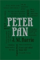 Couverture Peter Pan (roman) Editions Thunder Bay Press (Word Cloud Classics) 2015