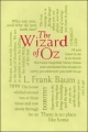 Couverture Le magicien d'Oz Editions Thunder Bay Press (Word Cloud Classics) 2013