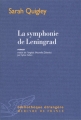 Couverture La symphonie de Leningrad Editions Mercure de France (Bibliothèque étrangère) 2013