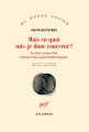 Couverture Mais en quoi suis-je donc concerné ? : Un crime en mars 1945. L’histoire d’une grande famille hongroise Editions Gallimard  (Du monde entier) 2017