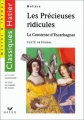 Couverture Les précieuses ridicules, La comtesse d'Escarbagnas Editions Hatier (Classiques - Oeuvres & thèmes) 1996