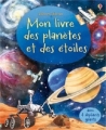 Couverture Mon livre des planètes et des étoiles Editions Usborne 2017