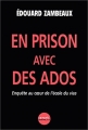 Couverture En prison avec des ados Editions Denoël 2001