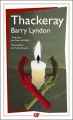 Couverture Mémoires de Barry Lindon du Royaume d'Irlande Editions Flammarion (GF) 2014