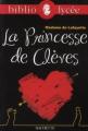 Couverture La Princesse de Clèves Editions Hachette (Biblio lycée) 2008