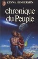 Couverture Chronique du peuple Editions J'ai Lu 1980