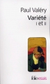 Couverture Variété I et II Editions Folio  (Essais) 1998