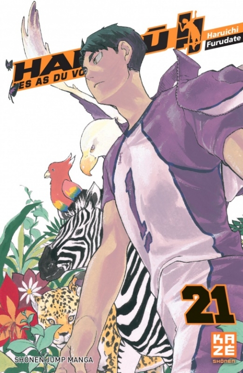 Couverture Haikyu !! : Les as du volley ball, tome 21