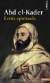 Couverture Ecrits spirituels Editions Points (Sagesses) 2016