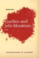 Couverture Cueillez-moi jolis messieurs... Editions Gallimard  (Continents noirs) 2007