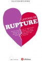 Couverture Lettres de rupture Editions Le Robert 2015