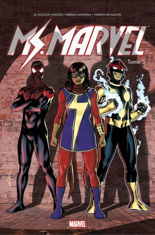 Couverture Miss Marvel (Marvel Now), tome 5 : Guerre Civile