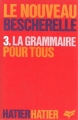 Couverture La grammaire pour tous Editions Hatier 1984