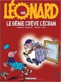 Couverture Léonard, tome 46 : Le génie crève l'écran Editions Le Lombard 2015