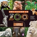 Couverture Une saison au Zoo Editions Larousse 2016