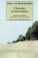 Couverture Chemins et rencontres Editions Rivages 2002