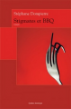 Couverture Stigmates et BBQ Editions Québec Amérique 2011