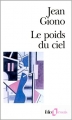 Couverture Le poids du ciel Editions Folio  (Essais) 1995