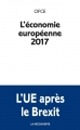Couverture L'économie européenne 2017 Editions La Découverte (Repères) 2017