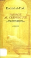 Couverture Passage au crépuscule Editions Actes Sud 1992