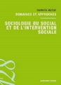 Couverture Sociologie du social et de l'intervention sociale Editions Armand Colin (128) 2010