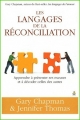 Couverture Les langages de la réconciliation Editions Farel 2009