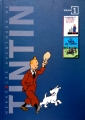 Couverture Les Aventures de Tintin, intégrale, tome 1 Editions France Loisirs 2017