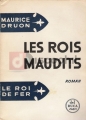 Couverture Les rois maudits, tome 1 : Le roi de fer Editions Del Duca 1958
