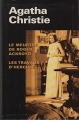 Couverture Le meurtre de Roger Ackroyd, Les travaux d'Hercule Editions France Loisirs (Agatha Christie) 2001