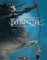 Couverture L'encyclopédie de la fantasy : Dans le monde des créatures imaginaires Editions Nathan (Rouge & Or) 2010