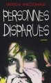 Couverture Personnes disparues Editions France Loisirs 1998