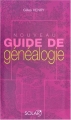 Couverture Nouveau guide de généalogie Editions Solar 2008