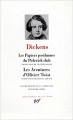 Couverture Les papiers posthumes du Pickwick-Club, Les aventures d'Olivier Twist Editions Gallimard  (Bibliothèque de la Pléiade) 1958
