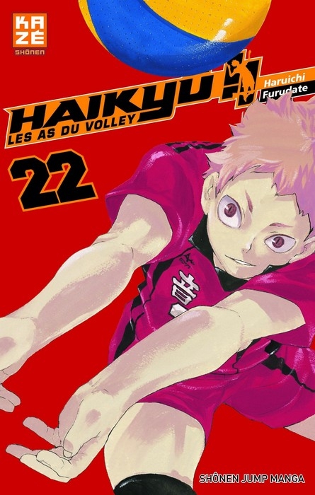 Couverture Haikyu !! : Les as du volley ball, tome 22