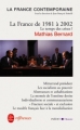 Couverture La France de 1981 à 2002 Editions Le Livre de Poche (Références) 2003