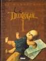 Couverture Le décalogue, tome 01 : Le manuscrit Editions Glénat 2001