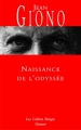 Couverture Naissance de l'odyssée Editions Grasset (Les Cahiers Rouges) 2002